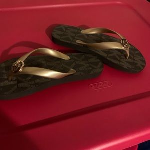 Michael Kors flip flops